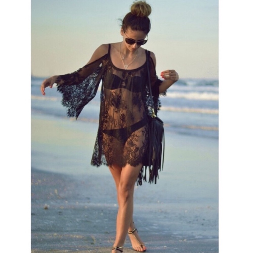 BLACK SWIM COVERUP